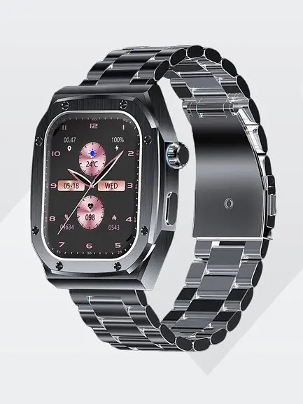Смарт-годинник Lige Z79 Max 2 ремінці Black (6d797ae9) - фото 5