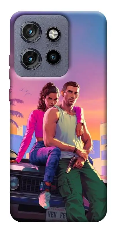TPU чохол Demsky GTA VI Heroes для Motorola Edge 50 Neo