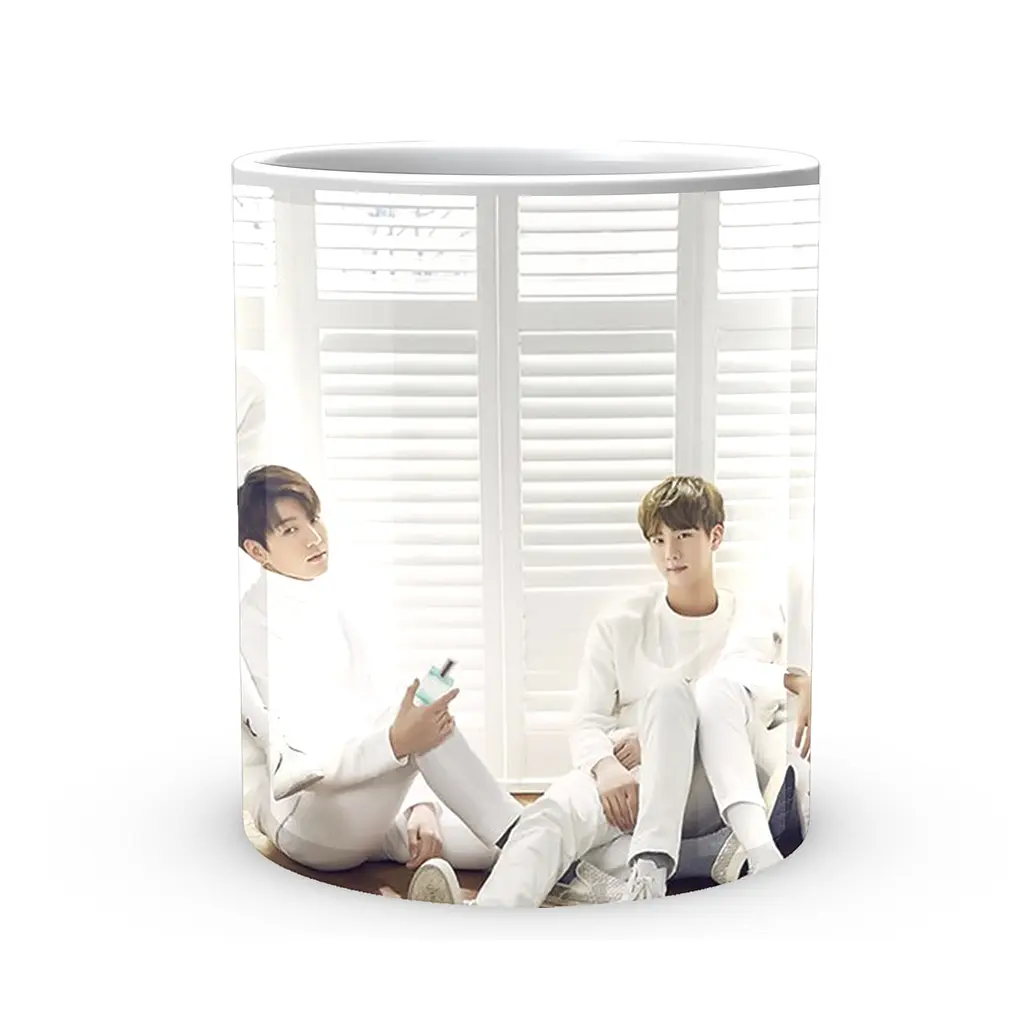 Кружка GeekLand Bangtan Boys BTS У білому CP 04.471.965 - фото 2