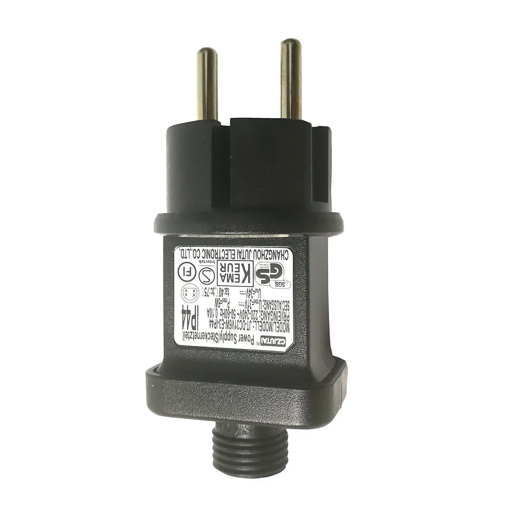 Блок питания для рождественского света EU Plug Ku CZJUTAI JT-DC31V6W-E3 31V 6W - фото 2