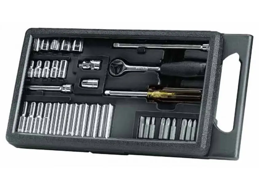 Набір торцевих головок Stanley 1/4" з аксесуарами, 35 шт