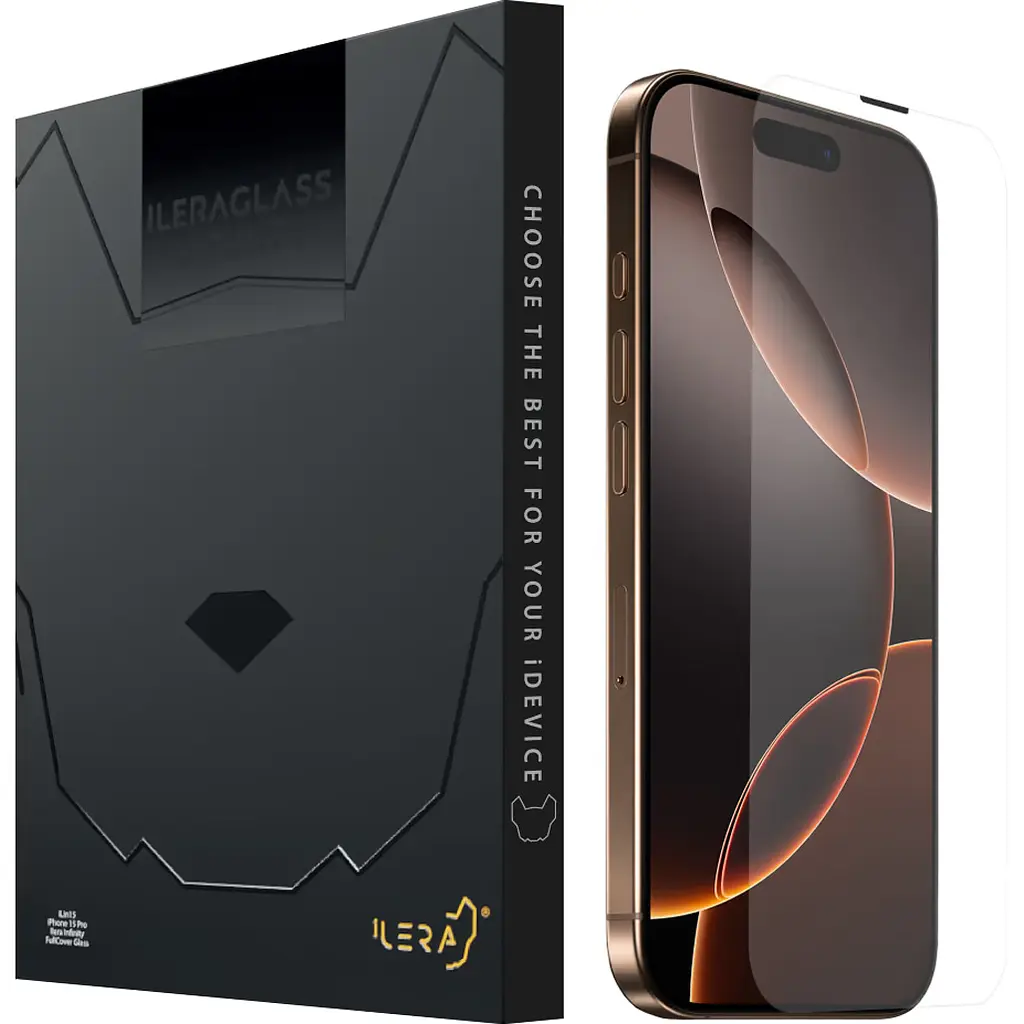 Защитное стекло iLera Infinity Full Cover Glass для Apple iPhone 16 Pro Max [iLin16PrMx] [117197] - фото 2