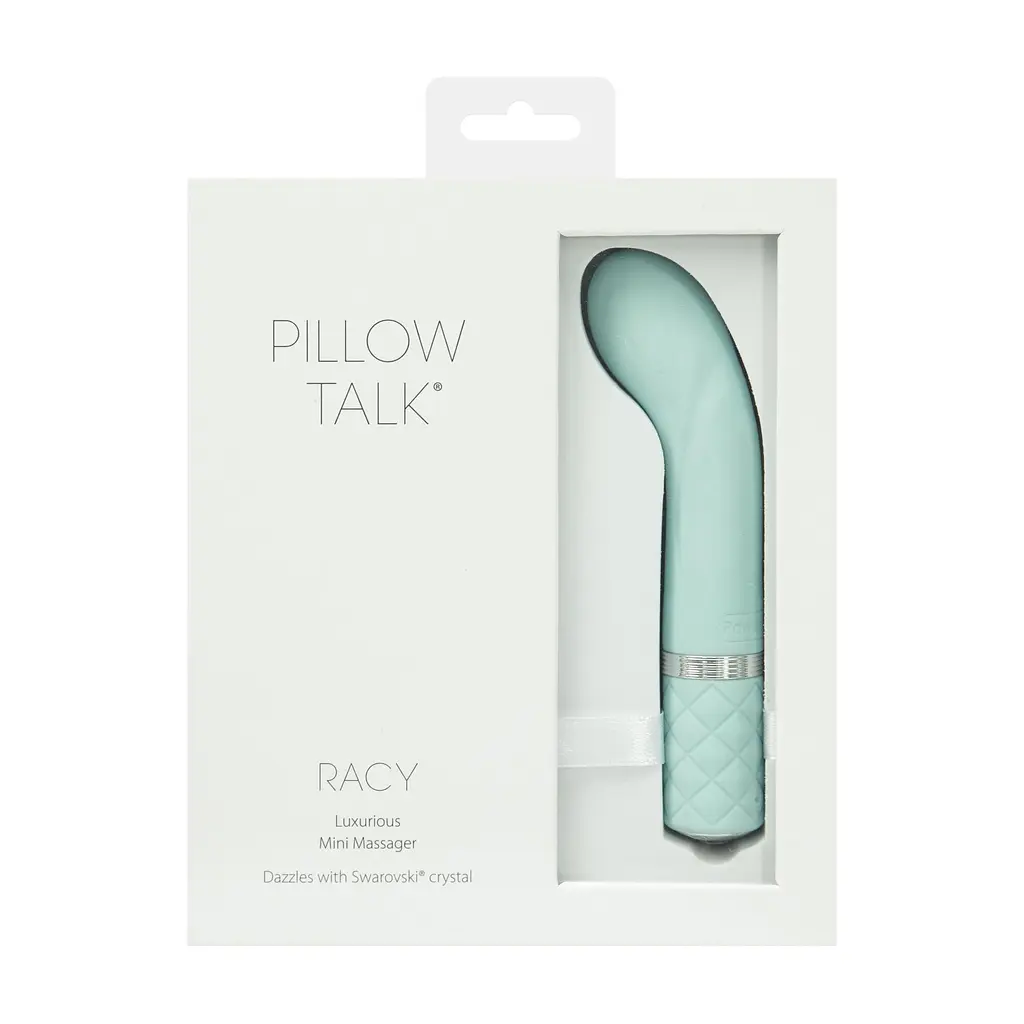 Вібратор Pillow Talk Racy Teal 12.7 см м'ятний - фото 5