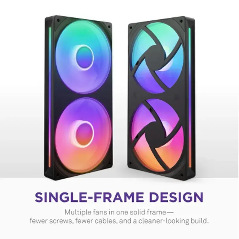 Система рідинного охолодження NZXT Kraken Core 360 Black with RGB fans Single Fra (RL-KR36C-B1) - фото 7