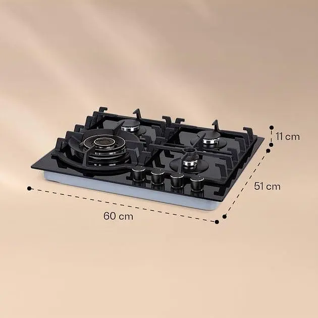 Варочная поверхность газовая Klarstein Ignito Max 4 (10036453) - фото 7