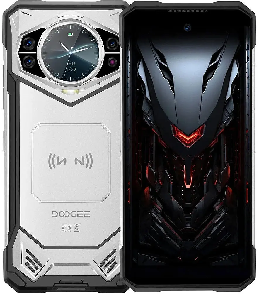 Смартфон S200 5G 6.72" 12/256ГБ, 2SIM, 10100мА•год, світло-сірий Doogee teh0019258