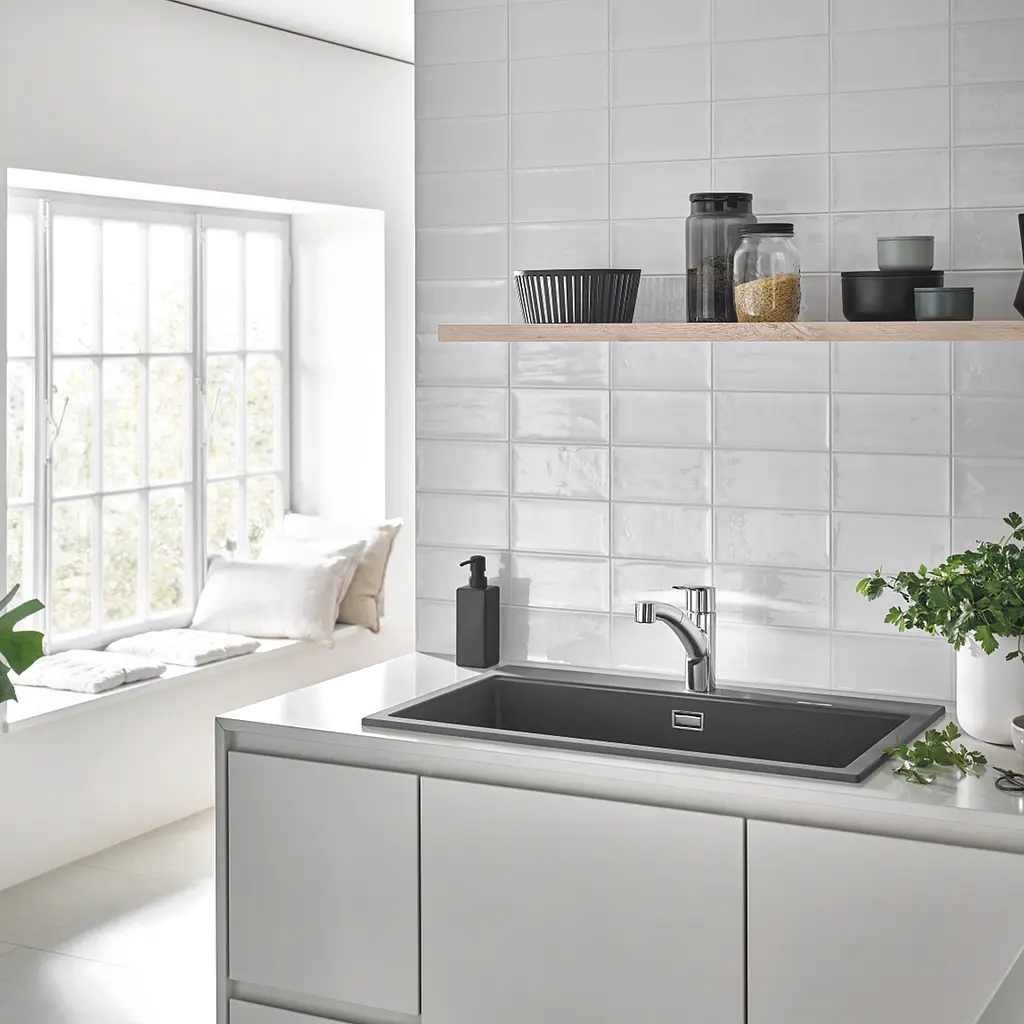 Змішувач для кухні Grohe QuickFix Start 30531001, Хром - фото 6