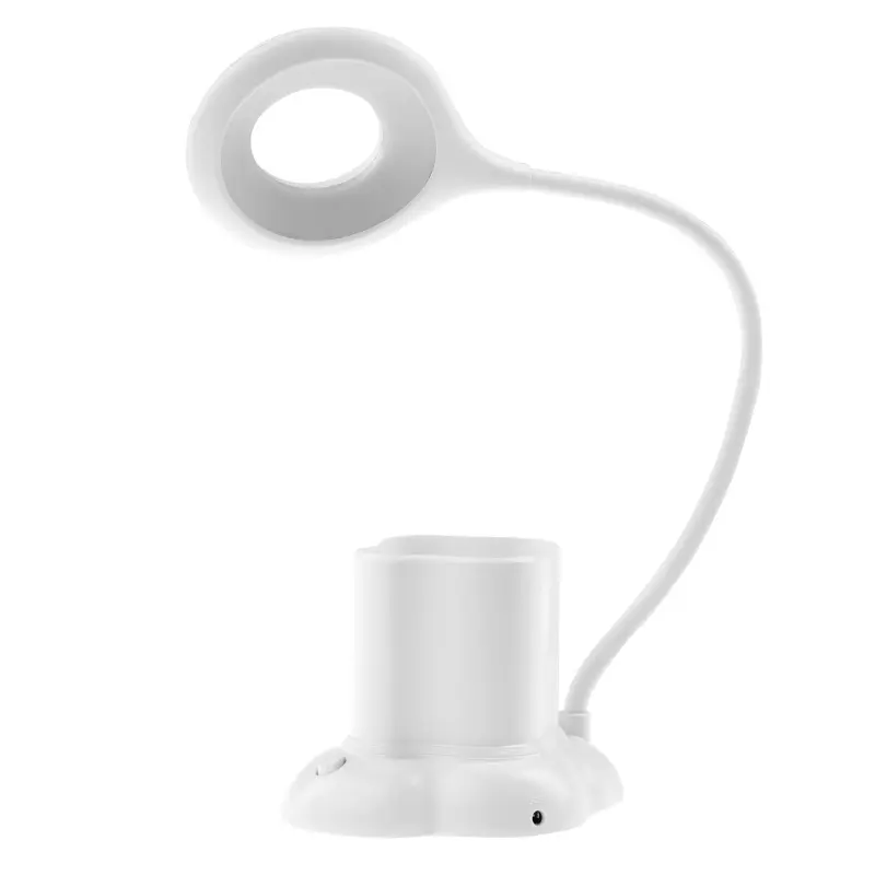 Настільна лампа Brille лед на батарейках з USB на гнучкій ніжці для офісу для будинку невисока ціна SL-88 5W WH - фото 7