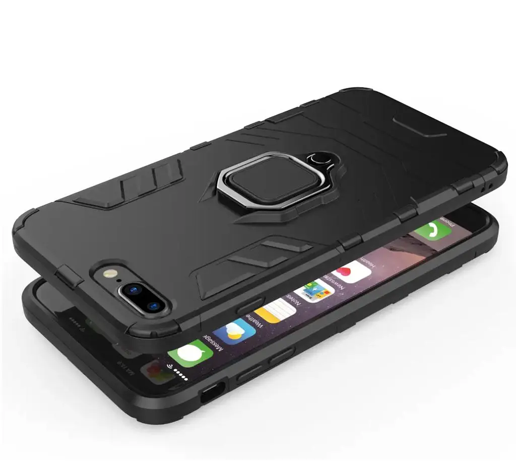Чохол бампер Primolux Ring Armor для Apple iPhone 7 Plus / iPhone 8 Plus Black - фото 4