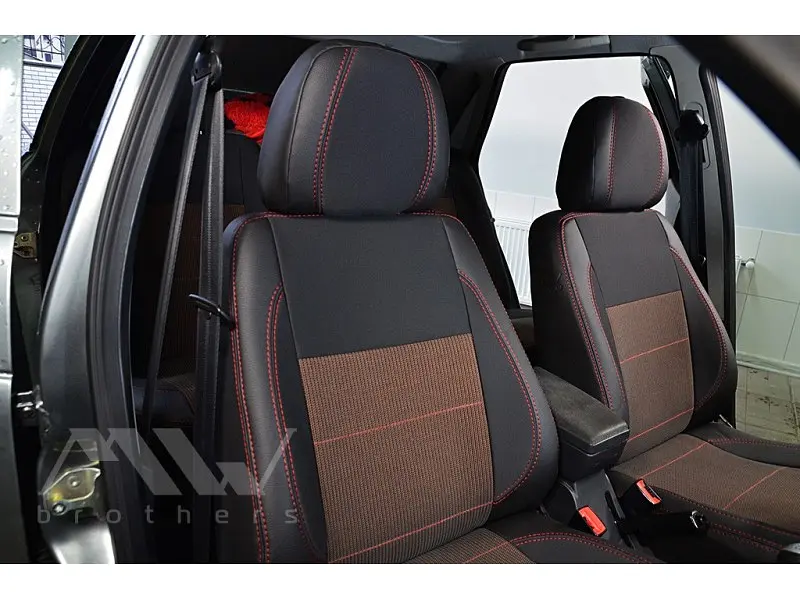 Авточохли модельні MW Brothers для Lada Priora 2171 c 2007 - фото 7