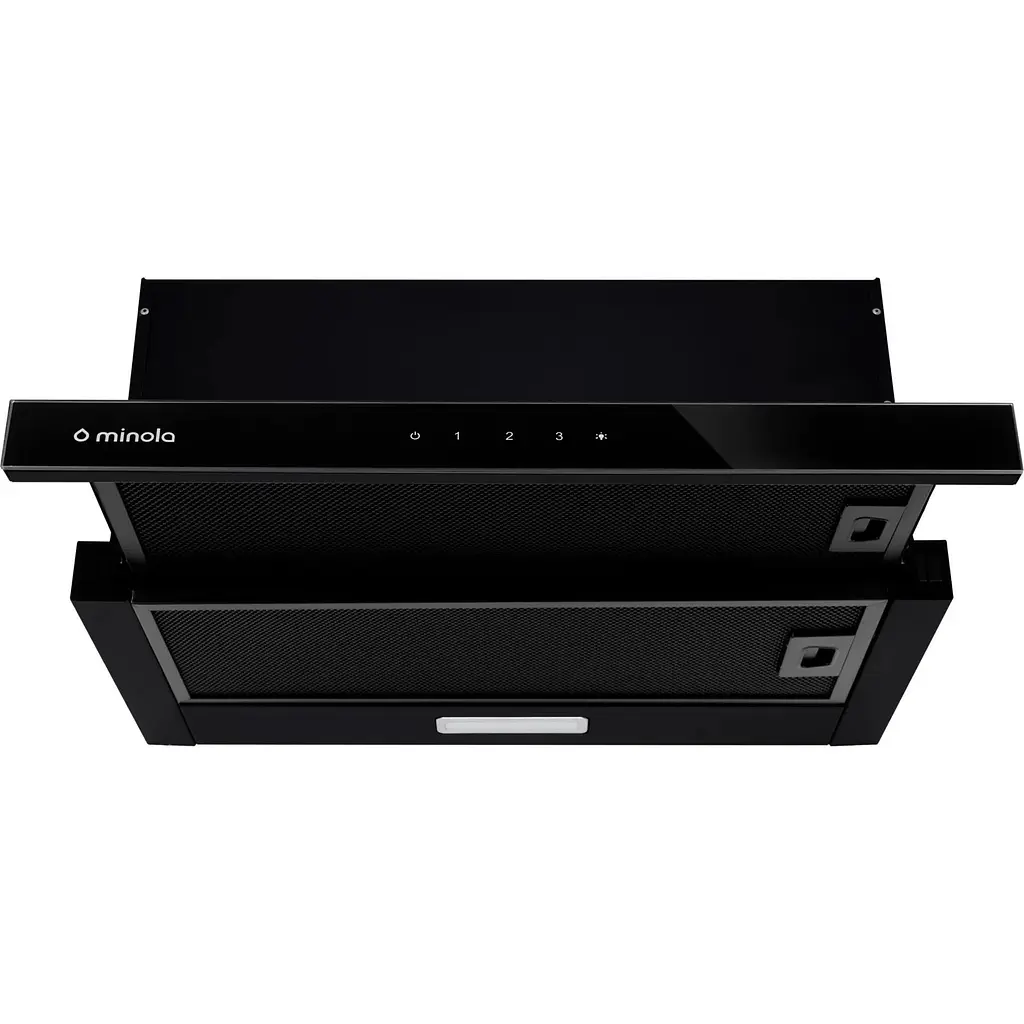Витяжка телескопічна Minola HTLS 6634 BLF 1000 LED GLASS