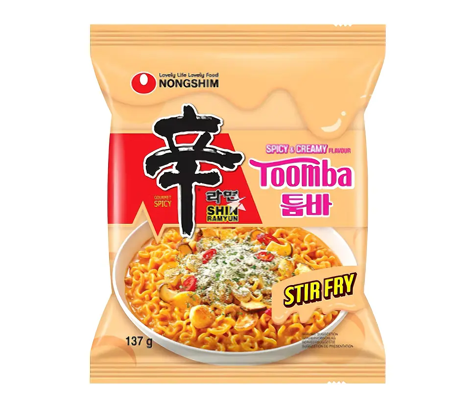 Локшина Shin Ramyun Spicy & Creamy Toomba 137 г