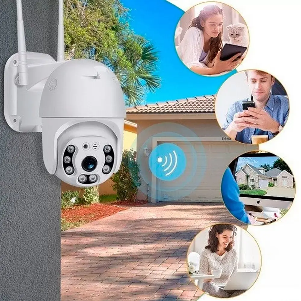 Камера видеонаблюдения XPRO PTZ WiFi 1080P 2MP ICSEE [62] 30 (MER-14069_1013) - фото 7