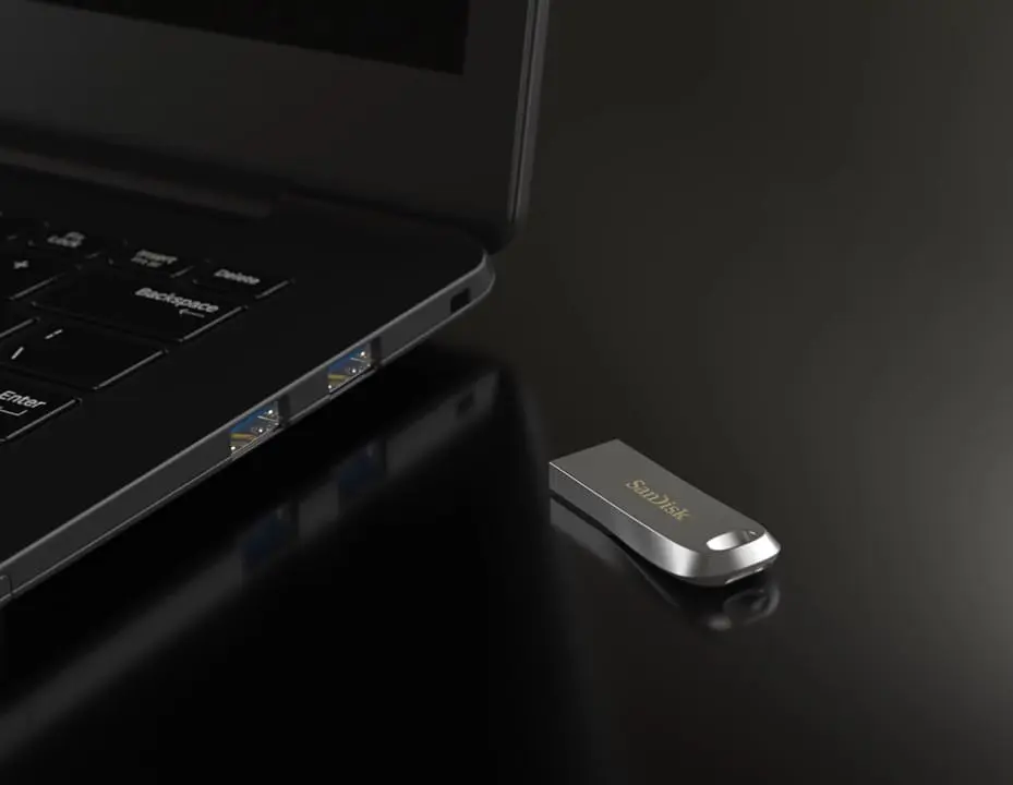 Накопитель 256GB USB 3.1 Type-A Ultra Luxe Серебряный SanDisk teh0013389 - фото 8