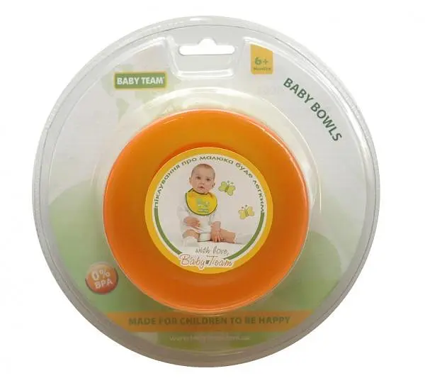 Тарелки детские глубокие Baby Team, 240 мл, 3 шт. (6001) - фото 2
