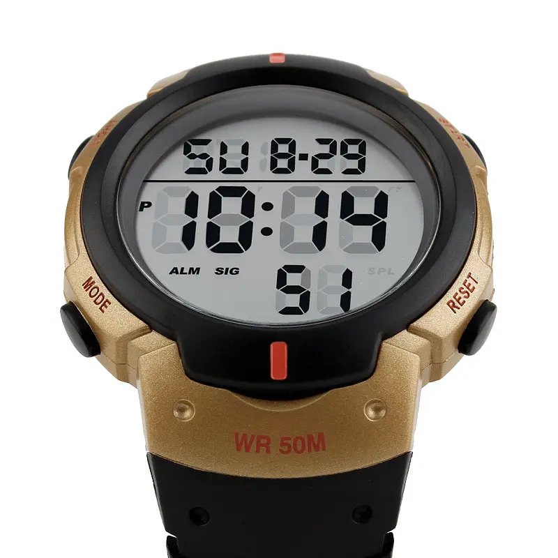 Наручний годинник чоловічий Skmei 1068 Gold, 1068GD (12261) - фото 3