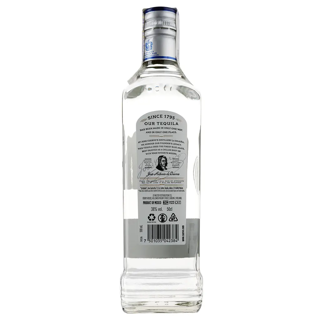 Текіла Jose Cuervo Especial Silver, 38%, 0,5 л - фото 2