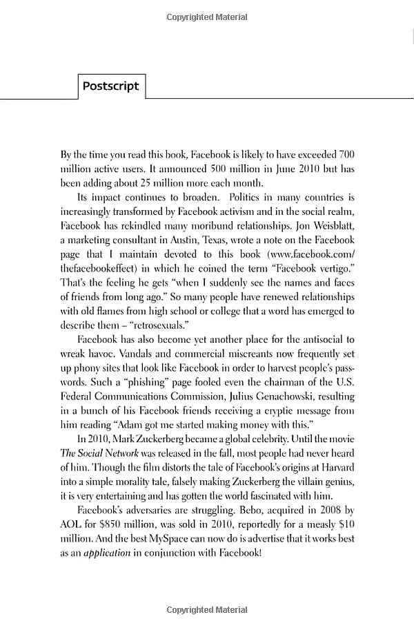 Facebook Effect: The Inside Story of the Company That Is Connecting the World - фото 10