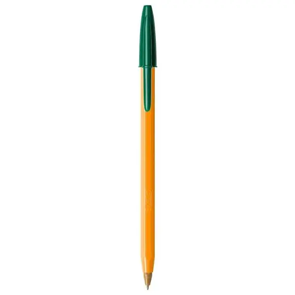 Ручка кулькова BIC Orange Original Fine, 0,36 мм, зелений, 20 шт. (1199110113) - фото 2