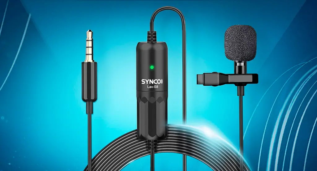 Петличный микрофон для телефона Synco Lav-S8 8м [85484] - фото 4