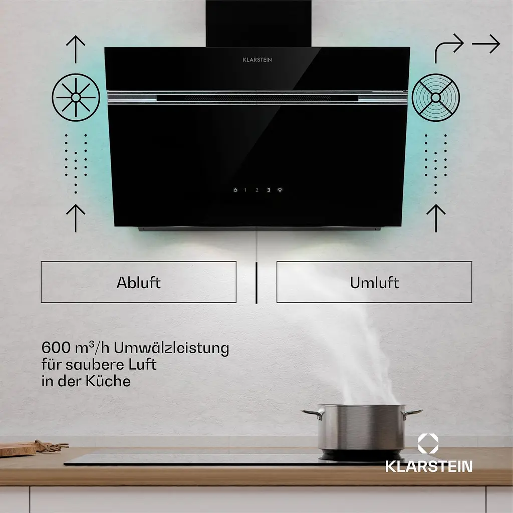 Вытяжка Klarstein Alina 60 (10046568) - фото 2