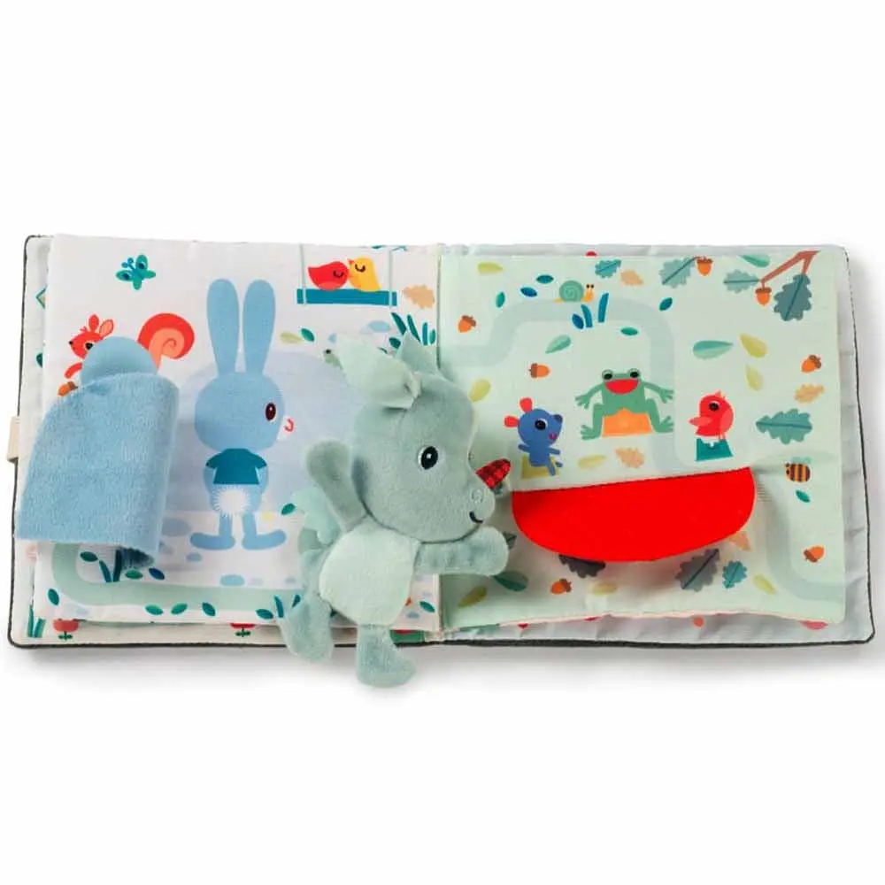 Развивающая мягкая книга Lilliputiens Тук-Тук (83024) - фото 6