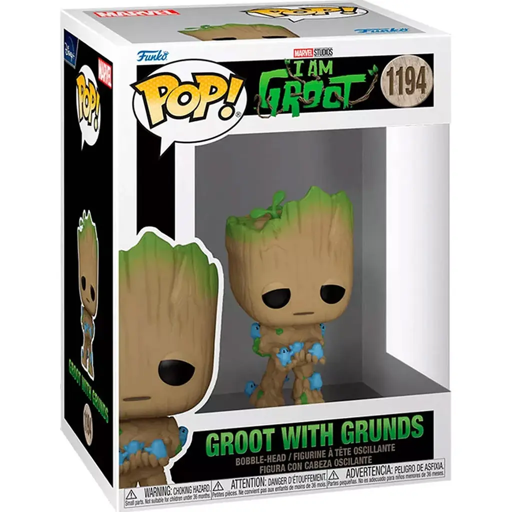 Фігурка Funko Pop! I am Groot: Грут із Грундсами [70652] [118168] - фото 3