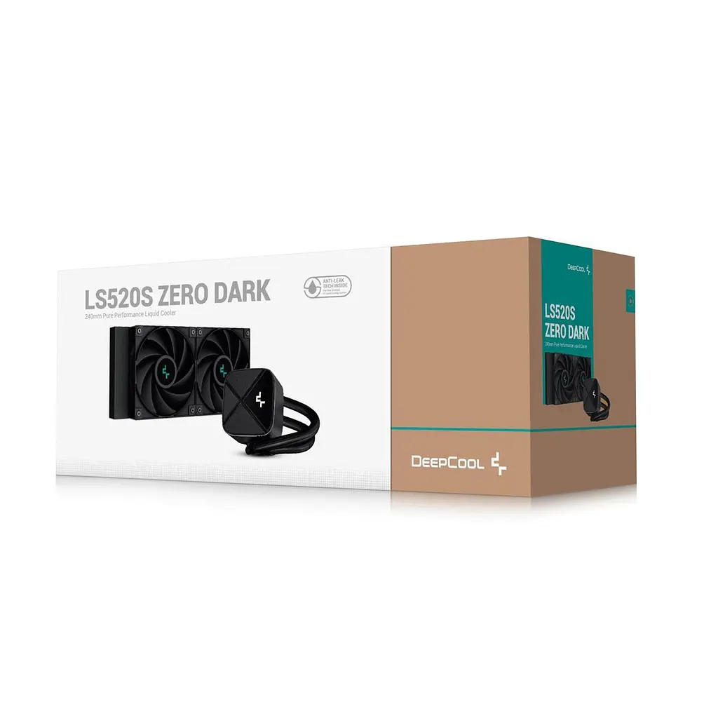 Система водяного охолодження Deepcool LS520S Zero Dark (R-LS520-BKNNMM-G-1) - фото 6