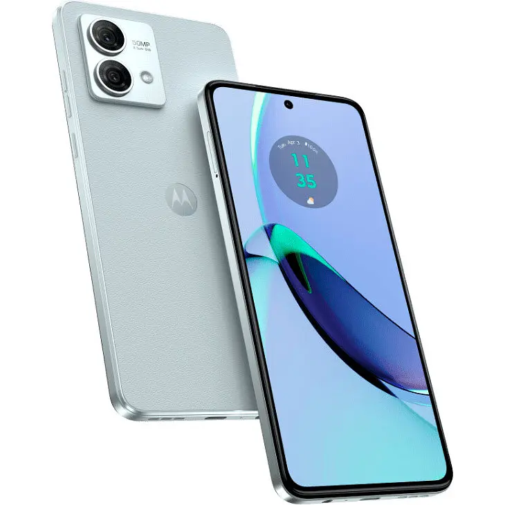 Смартфон Motorola Moto G84 8/256GB Marshmallow Blue - фото 6