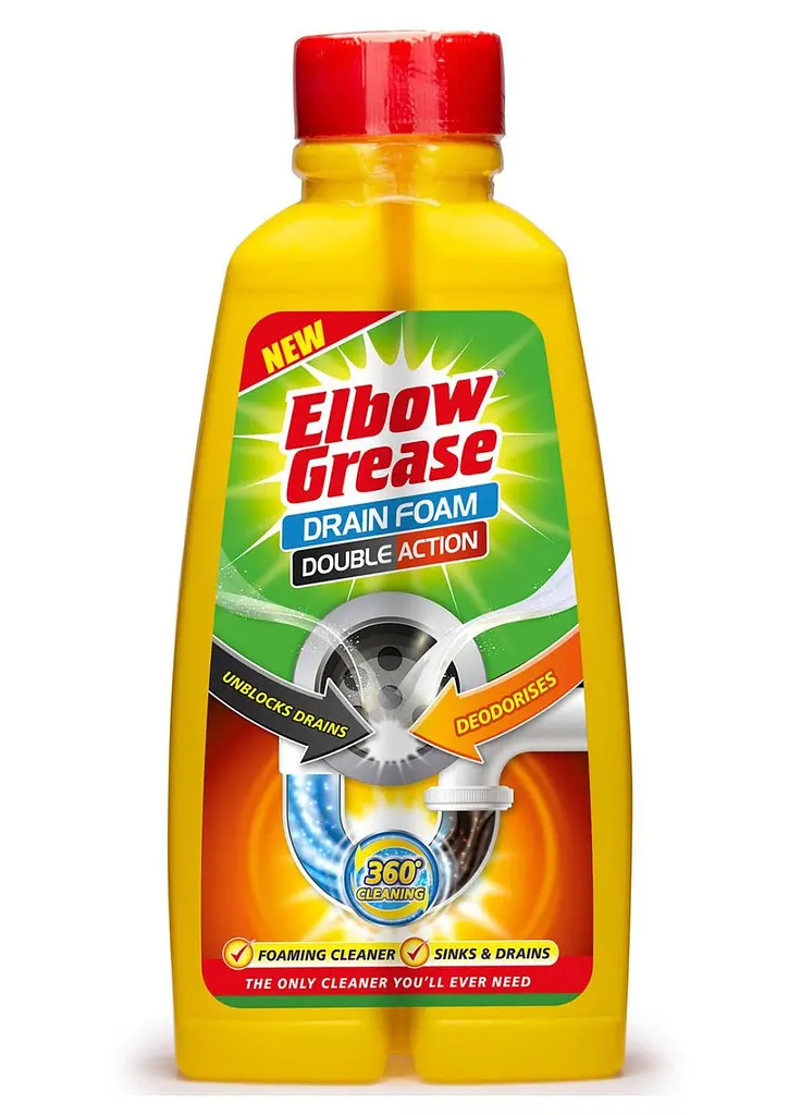 Піна для прочистки труб Elbow Grease Double Action Drain Foamer 500 мл
