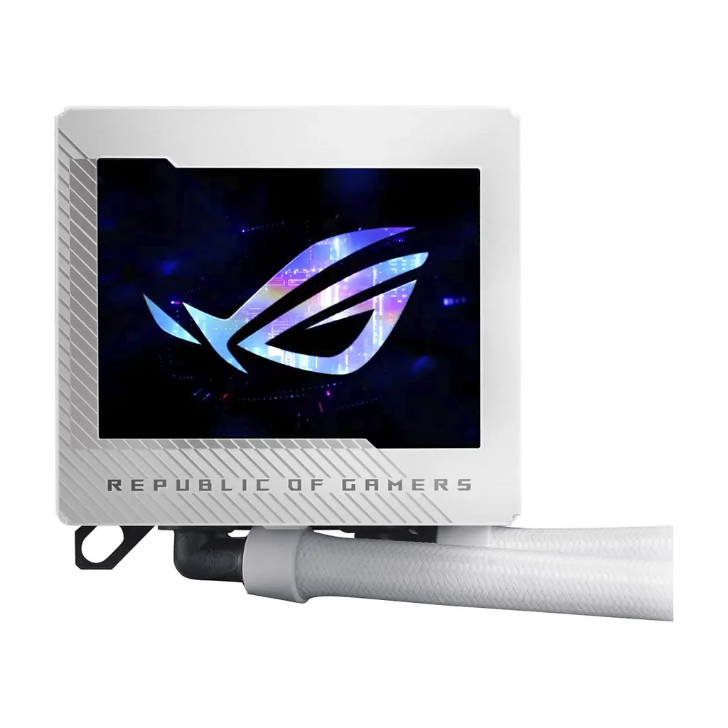 Система рідинного охолодження ASUS ROG Ryujin III 240 ARGB White Edition (90RC00K2-M0UAY0) - фото 4