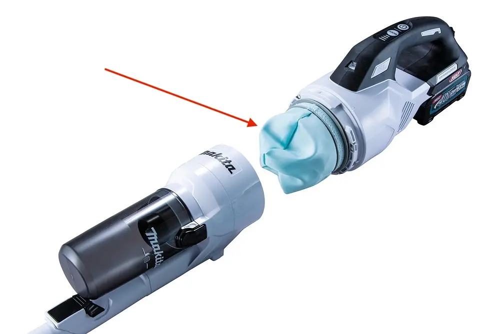 Фільтр HEPA для пилососів з циклонним сепаратором Makita CL001G, CL003G, DCL180, DCL181F, DCL283F, DCL284F, DCL286F (1910C9-5) - фото 6
