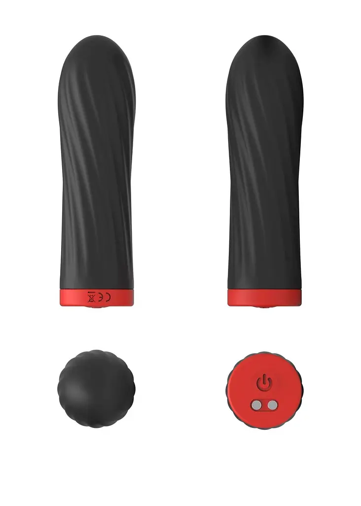 Вібратор B - Series Magic Rechargeable Silicone Touch, 8.5 см (чорний) - фото 5