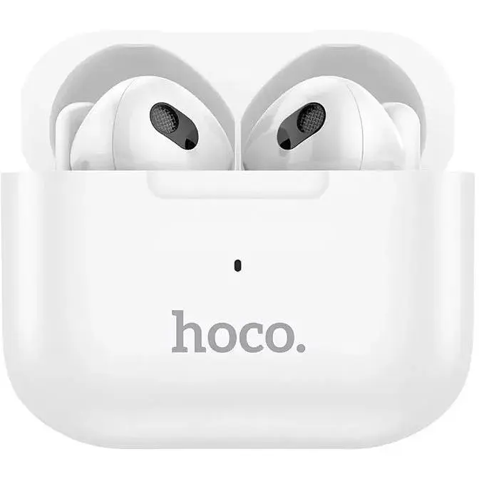 Навушники Hoco EW30 Intelligent tws блютуз гарнітура стерео біла - фото 4
