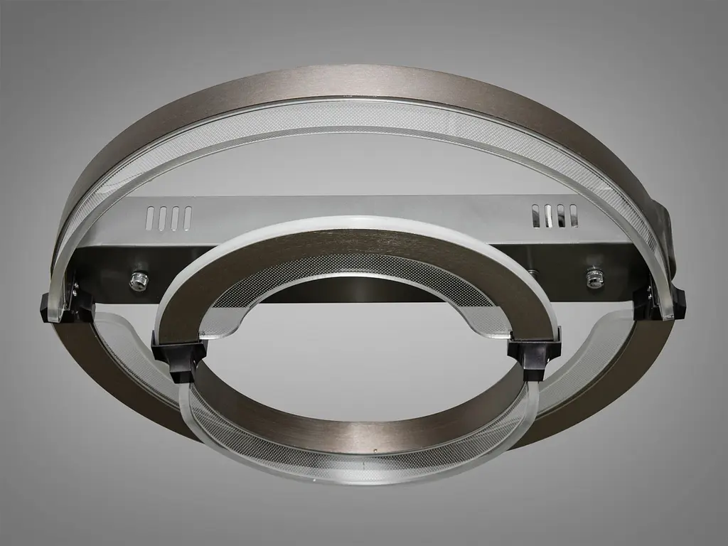 Стельова LED-люстра з пультом, диммером та підсвічуванням Diasha 5219/500+300 - фото 3
