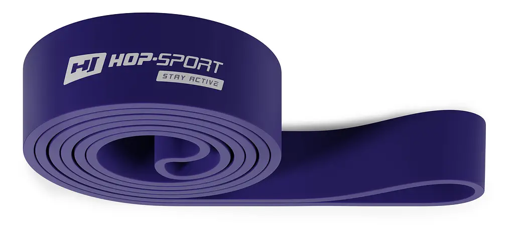 Резинка для фітнесу Hop-Sport 16-39кг HS-L032RR фіолетова - фото 4