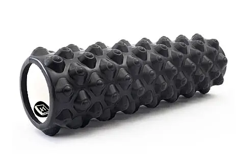 Масажний ролик EasyFit Grid Roller Extreme 45 см Чорний - фото 3