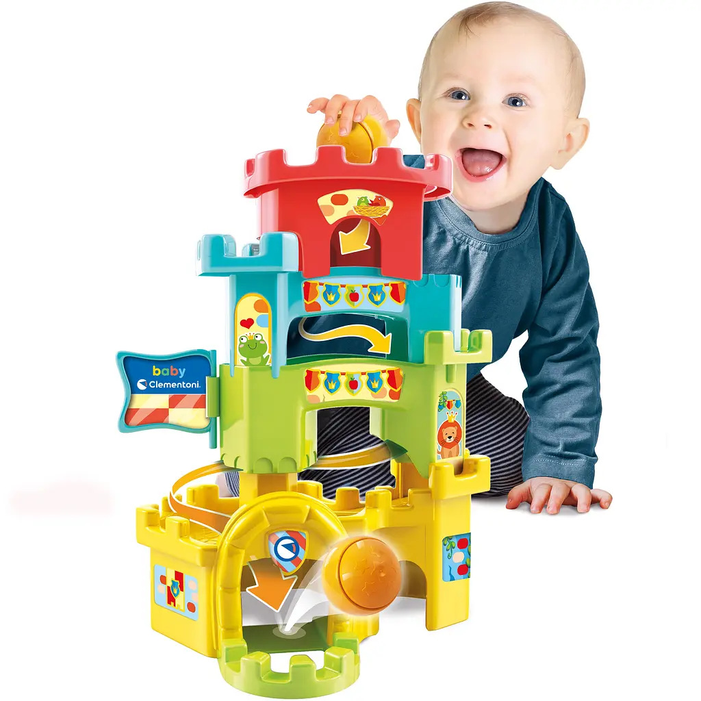 Ігровий розвиваючий центр Baby Clementoni Ball Drop Castle (17226) - фото 2