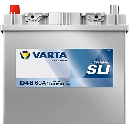 Акумулятор Varta Dynamic SLI 12В 60Аг 540А (EN) L+ (560411054) - фото 3