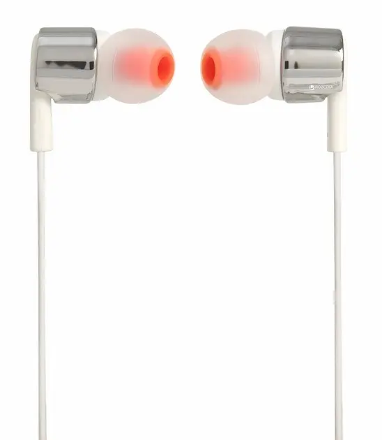 Наушники JBL T290 Silver (JBLT290SIL) - фото 2