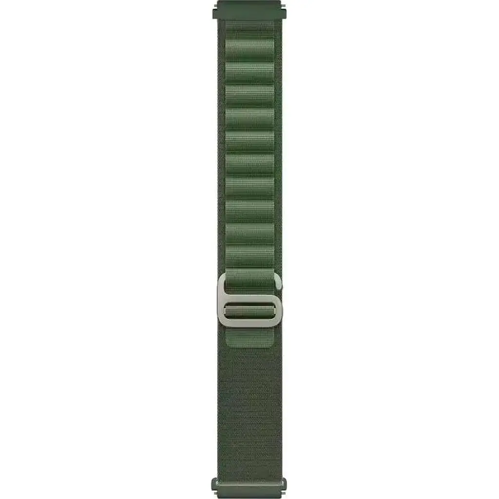 Універсальний ремінець для смарт-годинників Alpine Loop Band 20mm Green [84259] - фото 4