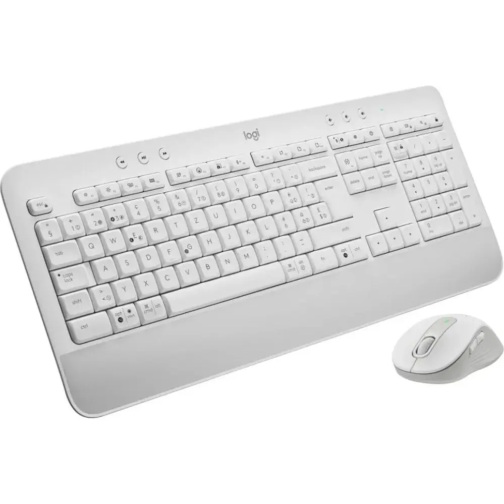 Комплект клавіатура + миша Logitech Signature MK650 Combo for Business Off-White [920-011032] [80175] - фото 3