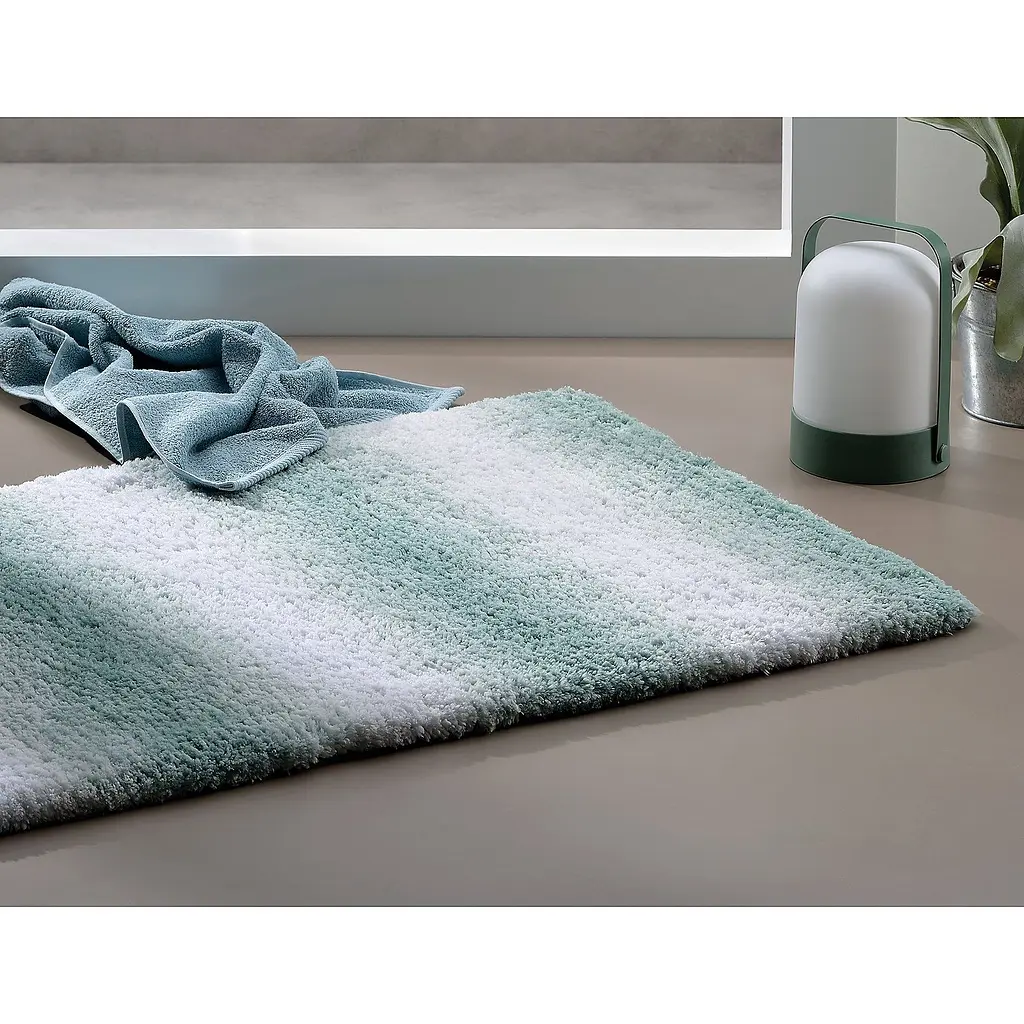 Коврик для ванной Kela Ombre 65x55x3.7 см морозно-голубой (23568) - фото 2