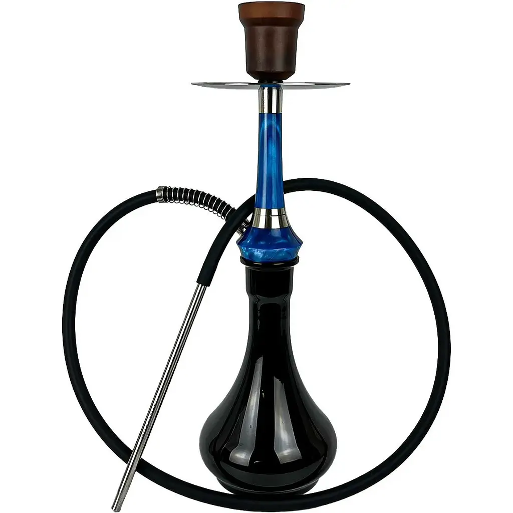 Кальян Totem Hookah Monolit Optima Ocean Blue Drop Black - фото 2
