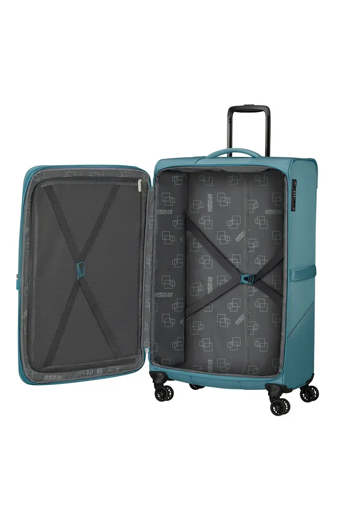 Валіза 80 См American Tourister SUMMERRIDE BREEZE BLUE 80x48x30(33) ME7*01006 - фото 2
