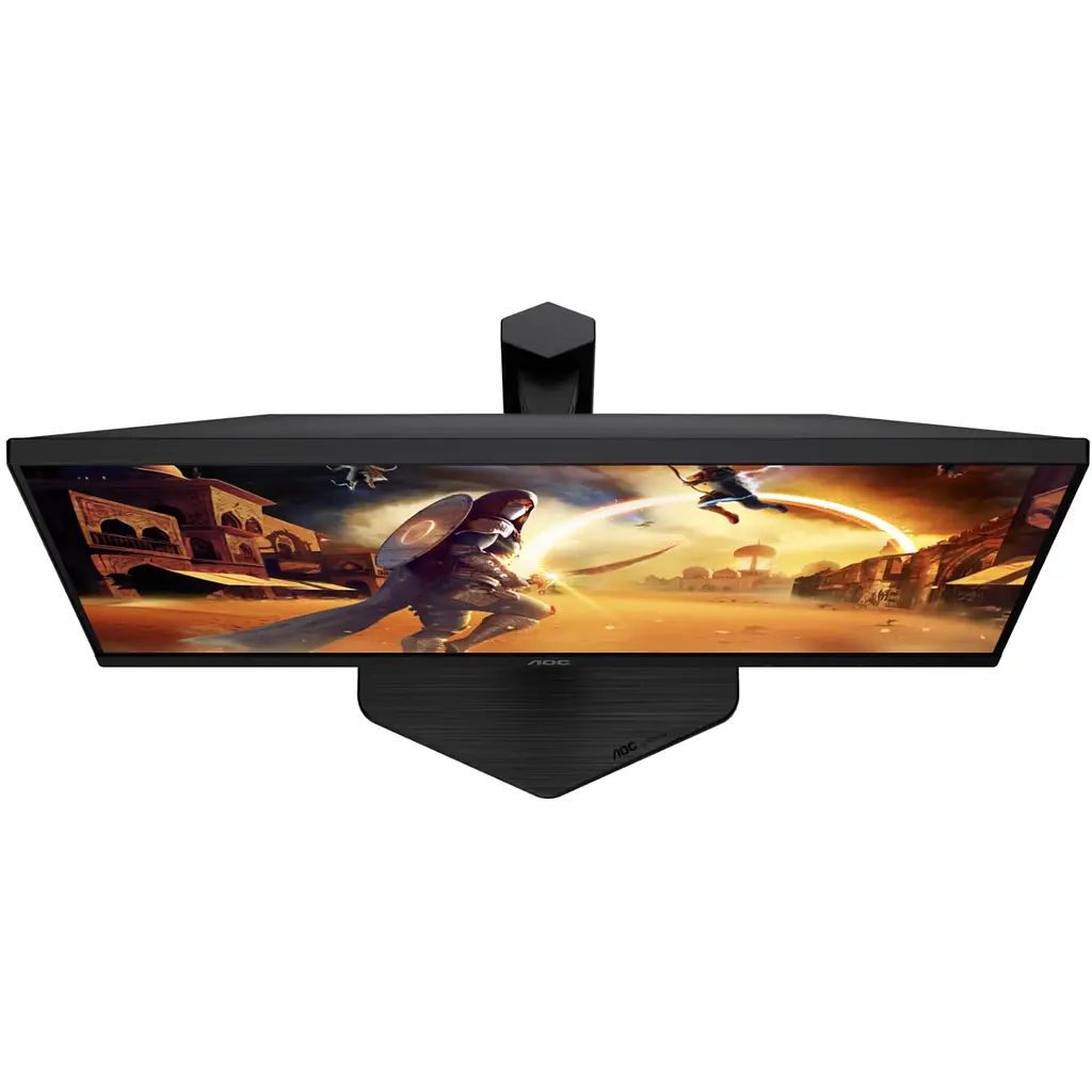TFT 23.8" AOC 24G4ZR, Fast IPS, 260Гц, 2xHDMI, DP, HAS, Pivot, чорно-червоний - фото 4