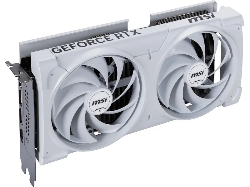Видеокарта MSI GeForce RTX 5070 12G VENTUS 2X OC WHITE (G5070-12V2CW) - фото 3