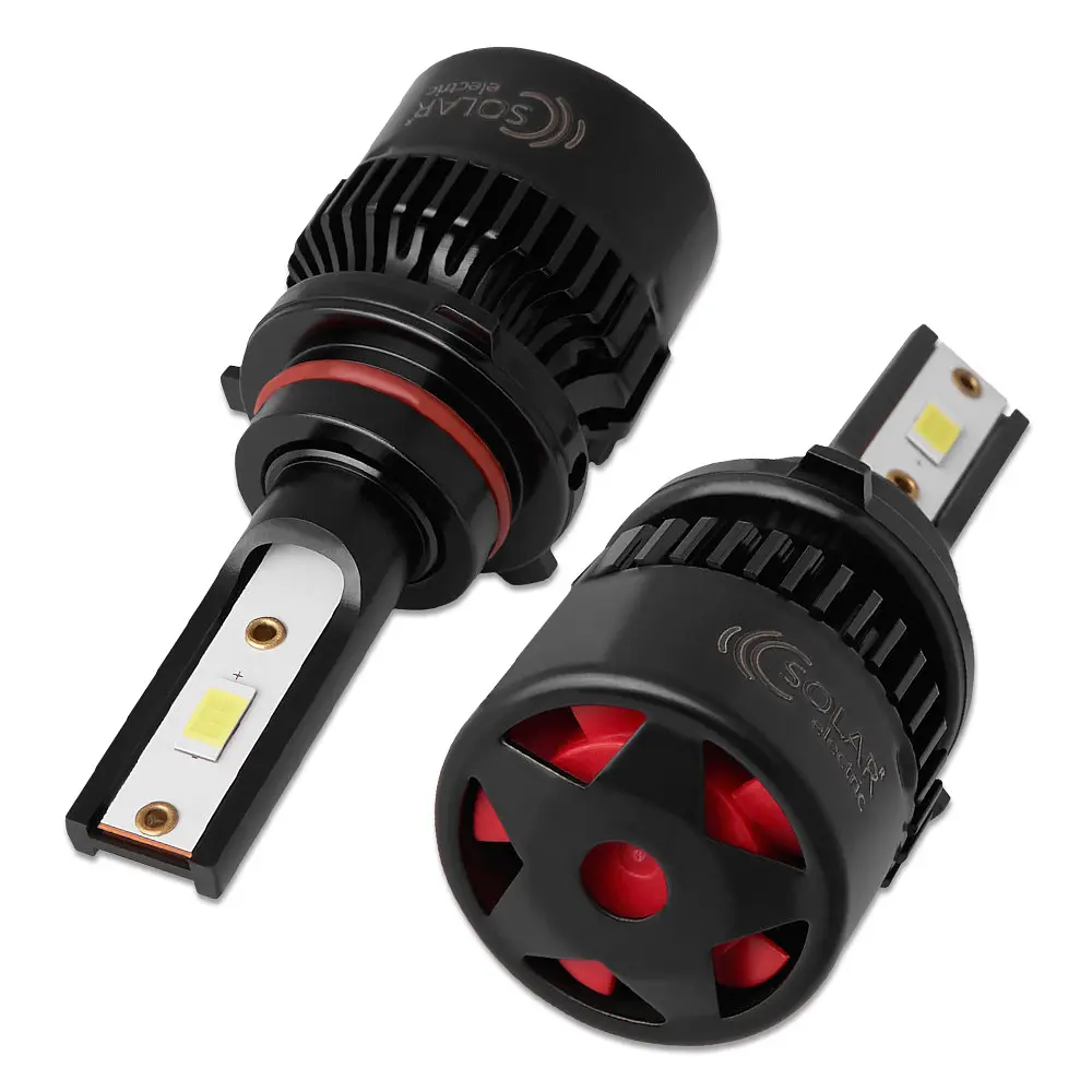 Автолампа Solar LED HB4 (9006) 12/24V 50W 5000 Lm 6500K CSP3570 2 шт. (8506S2) - фото 3