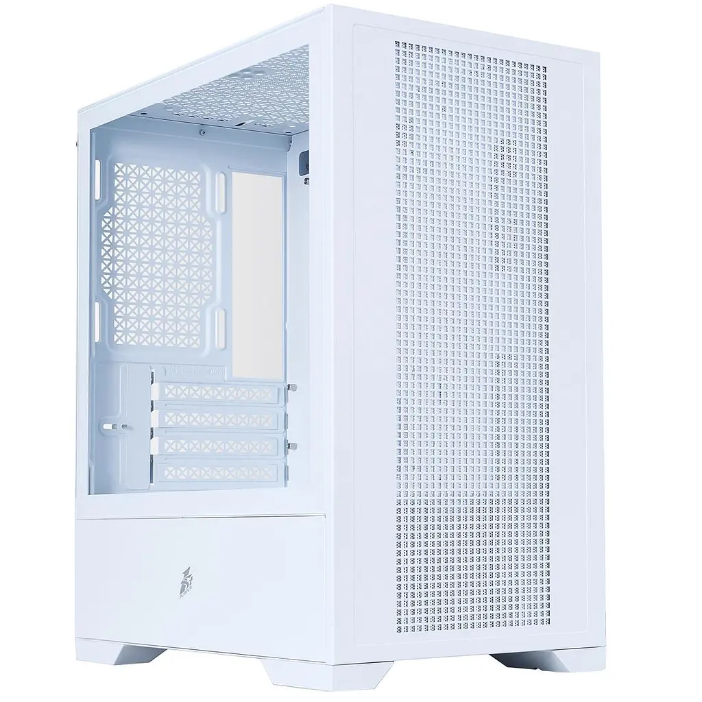 Корпус 1stPlayer Go2 White без БП (Go2-WH)