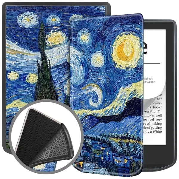 Чехол-книга BeCover Smart Case для PocketBook 629 Verse / 634 Verse Pro 6" Night (710980) - фото 2